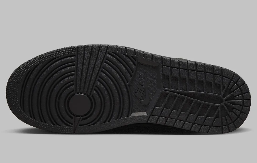 TENIS NIKE ALL BLACK AIR JORDAN 1 LOW