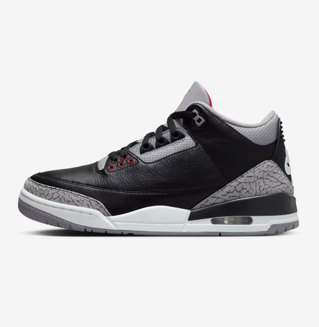 TENIS NIKE AIR JORDAN 3 BLACK CEMENT