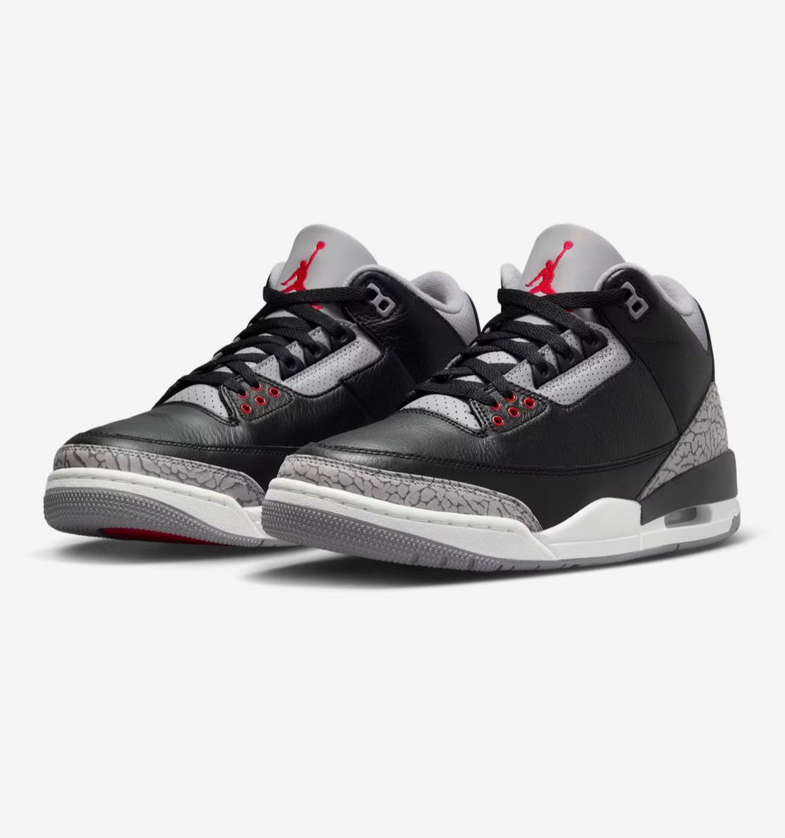 TENIS NIKE AIR JORDAN 3 BLACK CEMENT