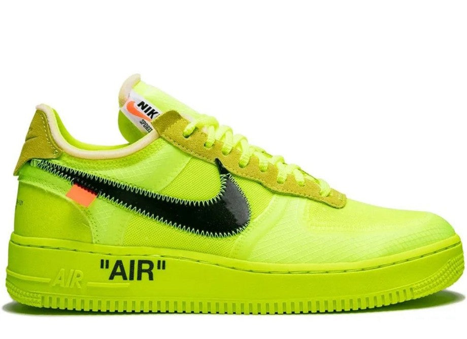 TENIS NIKE AIR FORCE ONE LOW OFF-WHITE VOLT