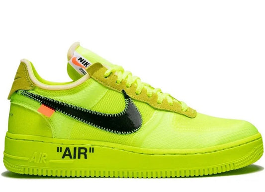 TENIS NIKE AIR FORCE ONE LOW OFF-WHITE VOLT
