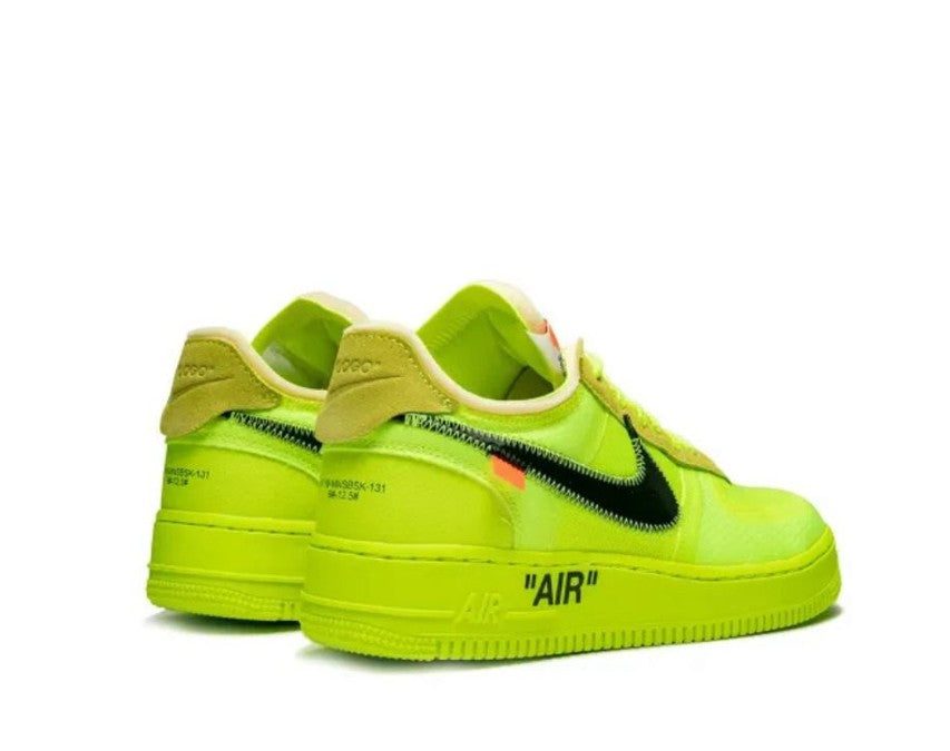 TENIS NIKE AIR FORCE ONE LOW OFF-WHITE VOLT