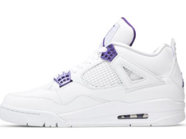 TENIS NIKE AIR JORDAN 4 RETRO METALLIC PURPLE