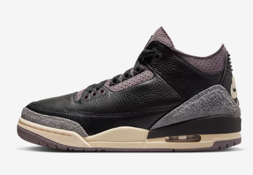 TENIS NIKE AIR JORDAN 3 RETRO OG SP X A MA MANIERE BLACK VIOLET ORE