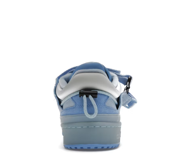 TENIS ADIDAS FORUM BUCKLE LOW BAD BUNNY BLUE TINT