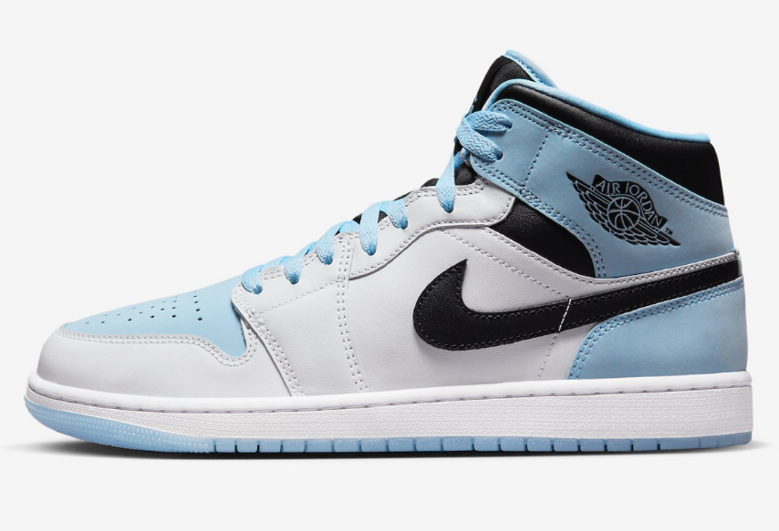 TENIS NIKE AIR JORDAN 1 MID SE ICE BLUE
