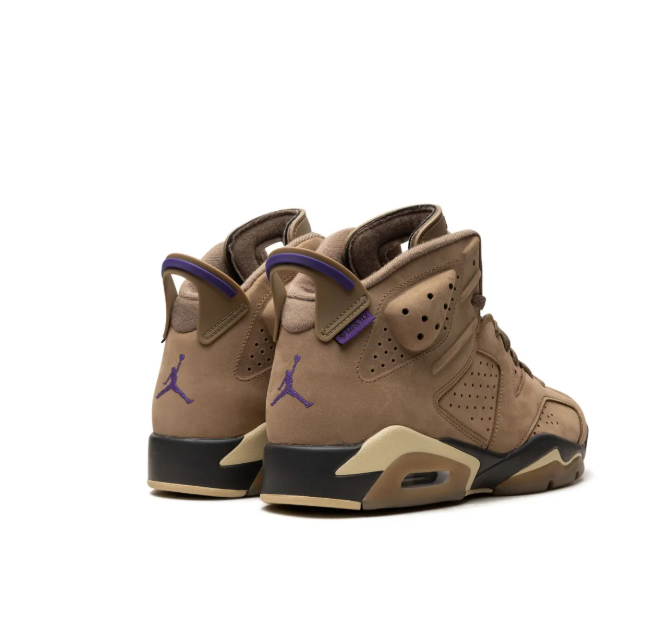 TENIS NIKE JORDAN 6 RETRO GORE-TEX BROWN KELP