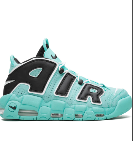 NIKE AIR MORE UPTEMPO 96 QS LIGTH AQUA