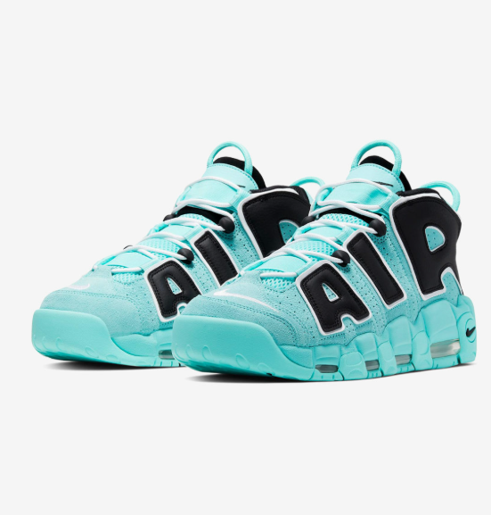 NIKE AIR MORE UPTEMPO 96 QS LIGTH AQUA