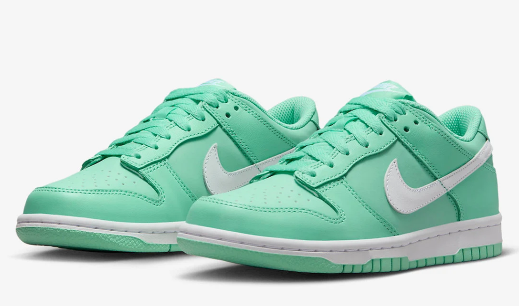 TENIS NIKE DUNK LOW EMERALD RISE