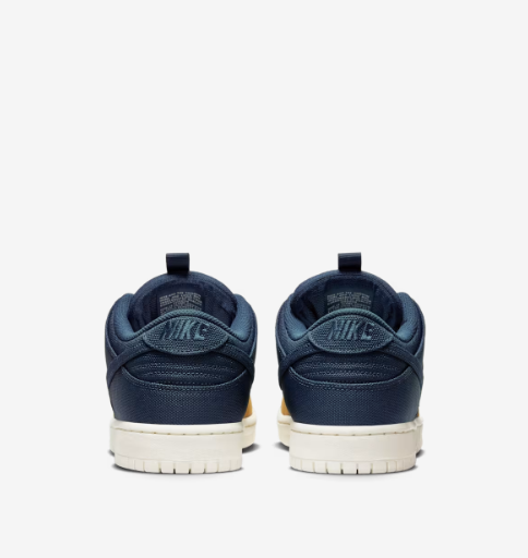 TENIS NIKE SB DUNK LOW PRO PREMIUM IN MIDNIGHT NAVY/DESERT OCHRE/SAIL COLORWAY