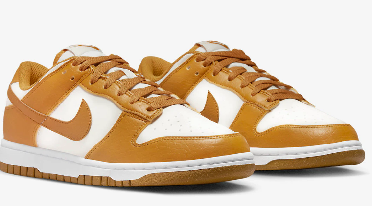 TENIS NIKE DUNK LOW NEXT NATURE PHANTOM GOLD SNEAKER