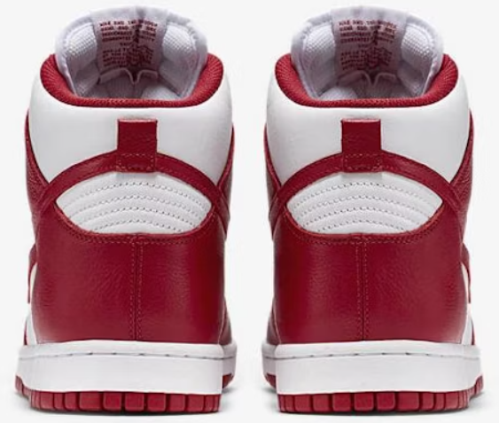 TENIS NIKE DUNK HIGH CHAMPIONSHIP WHITE RED