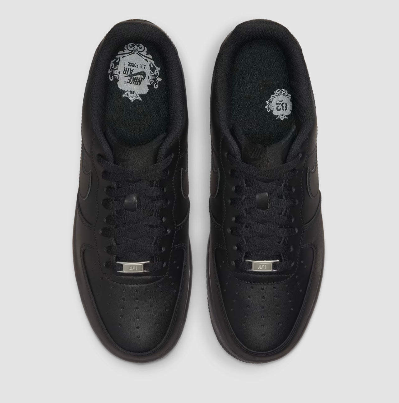 TENIS NIKE AIR FORCE ONE NEGROS