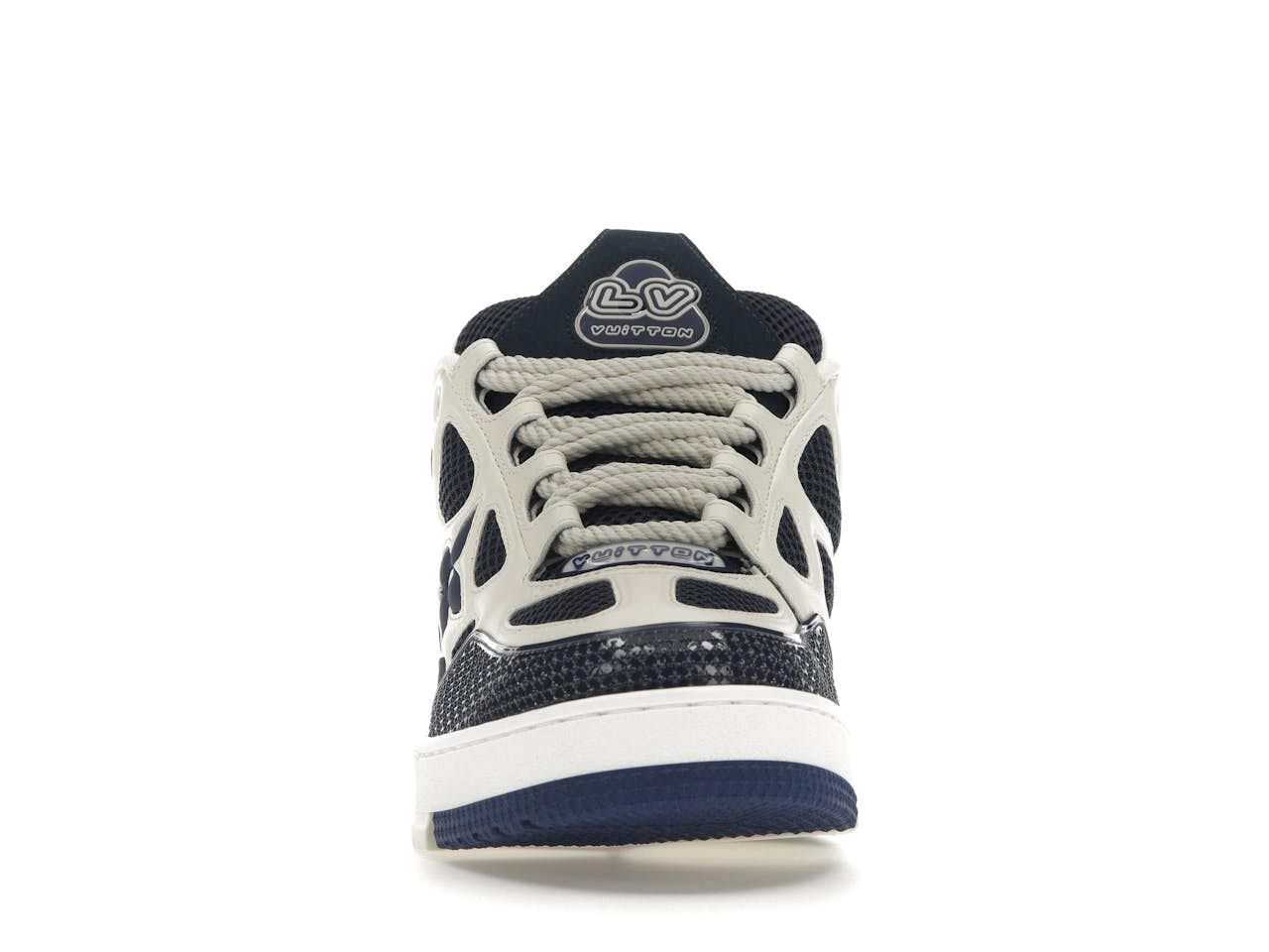 TENIS LOUIS VUITTON LV SKATE MARINE WHITE